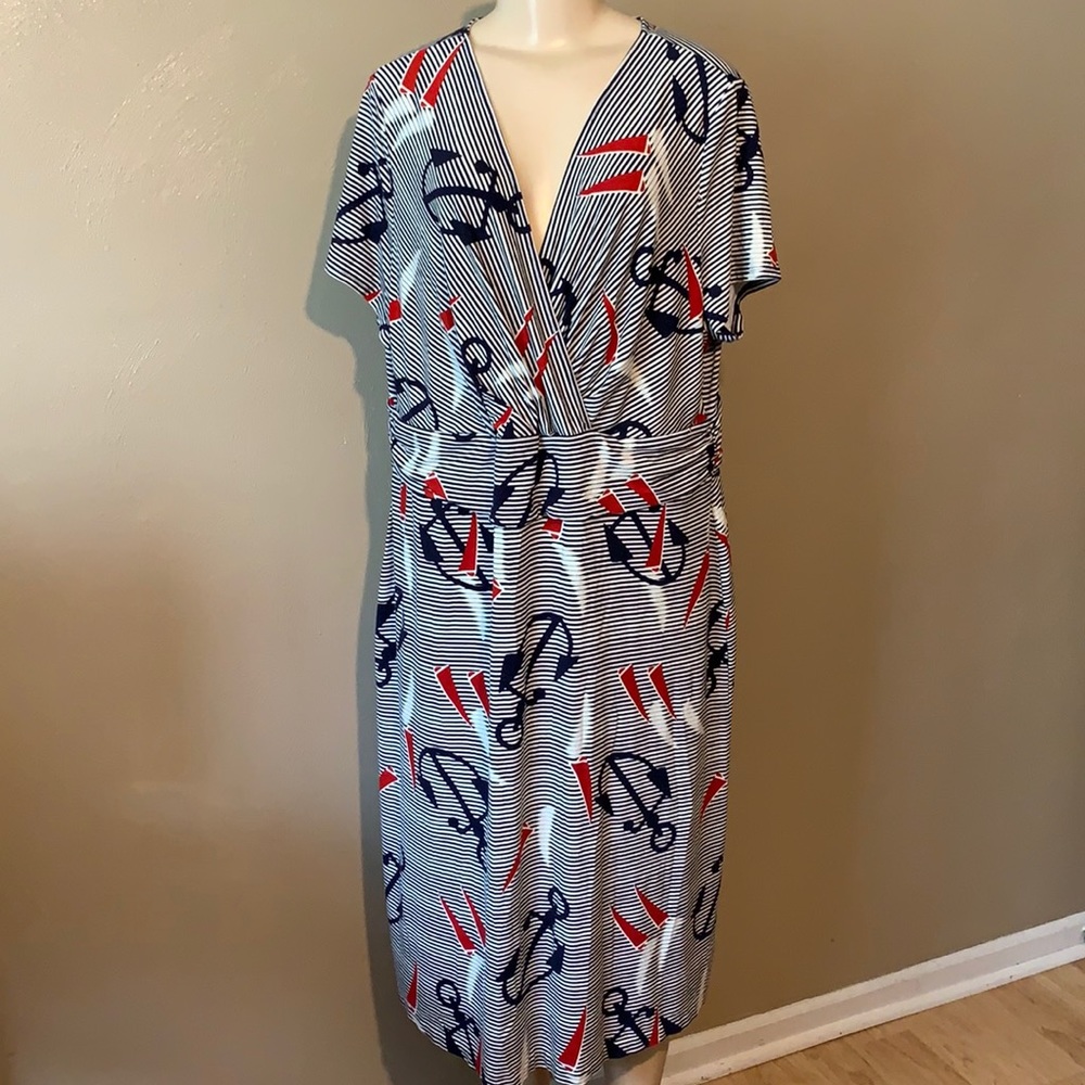Talbots size 2X Nautica stretchy dress